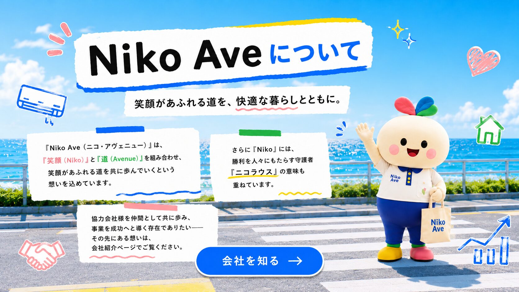合同会社Niko Aveの会社概要について詳しく見る
